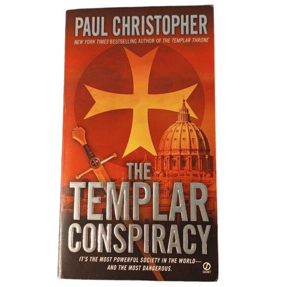 3/$15 Paul Christopher 'Templar Conspiracy' Novel/Book - Picture 1 of 3